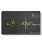 Capacho Música Grafite 45x75cm