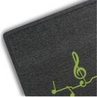 Capacho Música Grafite 45x75cm