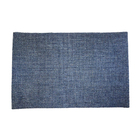 Capacho Natureza Retangular Sisal Azul Interno 0,4x0,6m Apaeb