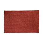 Capacho Natureza Retangular Sisal Vermelho Interno 0,4x0,6m Apaeb