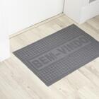 Capacho Para Entrada 38cmx58cm Bem Vindo Grafite