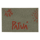 Capacho Patua PVC Marrom Internas 40x60cm