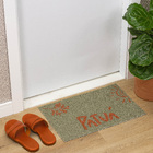 Capacho Patuá PVC Verde Internas 40x60cm