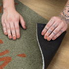 Capacho Patuá PVC Verde Internas 40x60cm