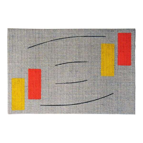 Capacho Pintado 45x75 Cm Areia 141024 Apaeb