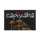 Capacho PVC Capixaba Preto 60x40cm
