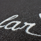 Capacho PVC Doce Lar Preto 40x60m