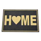 Capacho PVC Home Preto 40x60m