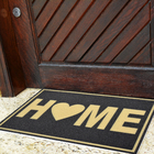 Capacho PVC Home Preto 40x60m