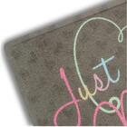 Capacho Recém-casados Cinza 45x75cm