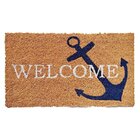 Capacho Retangular Fibra De Coco Base Pvc 60x33cm - Komeco Ab