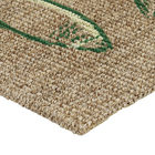 Capacho Retangular Peixe Sisal Bege Internas 0,40x0,60cm Apaeb