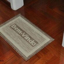 Capacho Sisal Look Bem Vindo Grande 005 Arena 050x090 Cm