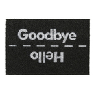 Capacho Super Print Hello Preto 40x60cm