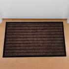 Capacho Tapete Para Porta Sanitizante 39x59cm Marrom