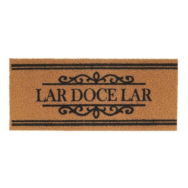 Capacho Vinil Long Lar Doce Lar 0,30x0,70m - Kapazi