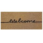 Capacho Vinil Long Welcome 30cmx70cm Kapazi