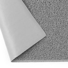 Capacho Vinil Silver 10mm Cinza 40cm X 60cm Kapazi