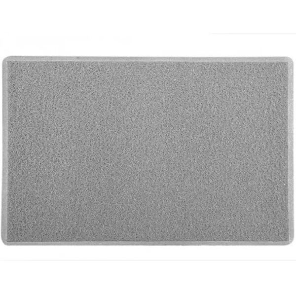 Capacho Vinil Silver Cinza 10mm 60cmx150cm Kapazi