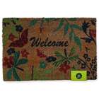 Capacho Welcome Folhas Ii Natural 40x60 Cm