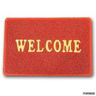 Capacho Welcome Vermelho 40x60cm