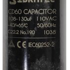 Capacitor Eletrolitico De Partida 110v 108 - 130uf Sibratec 8
