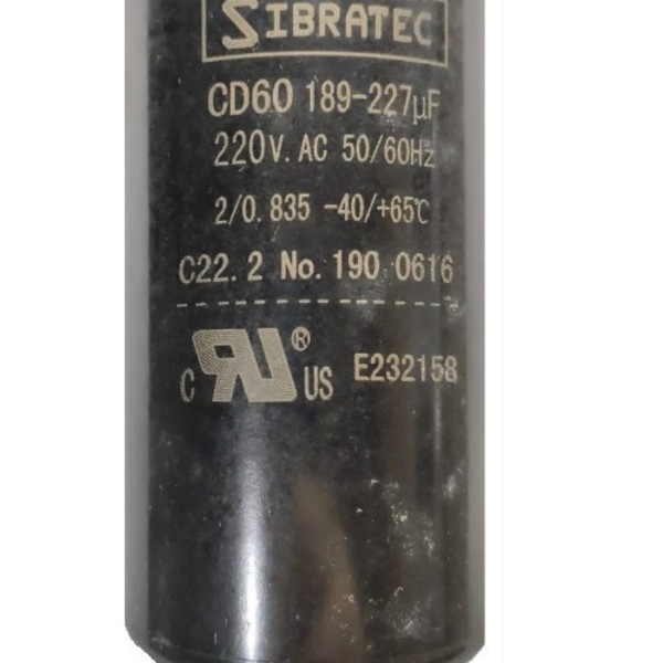 Capacitor Eletrolitico De Partida 378-454 220v