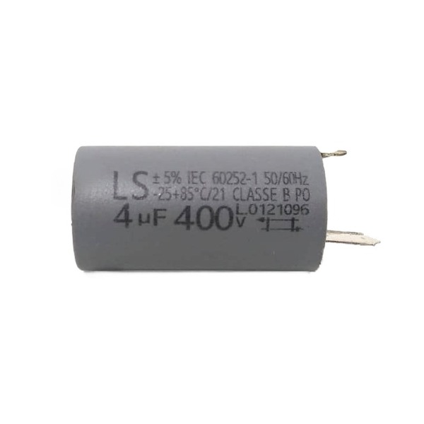 Capacitor P/ Ventilador 3 Pinos 4uf 50/60hz 400v Loren Sid