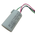 Capacitor P/a Ventilador 3uf+6uf 3 Fios 127v 250 Vac Cod.275