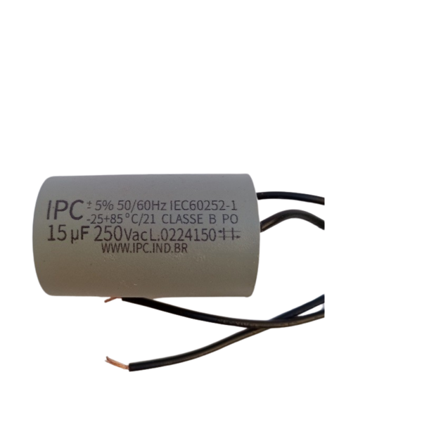 Capacitor Para Motor De Portao E Maquinas 220v 15uf 250vca
