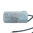 Capacitor Para Ventilador 10uf 2 Fios 250 Vac Cod.657