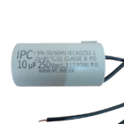 Capacitor Para Ventilador 10uf 2 Fios 250 Vac Cod.657