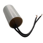 Capacitor Permanente 10uf 250vca Saída Fios Caneca Plástica 5