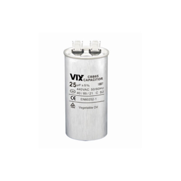Capacitor Permanente 25 Mf Vix - 440 Volts