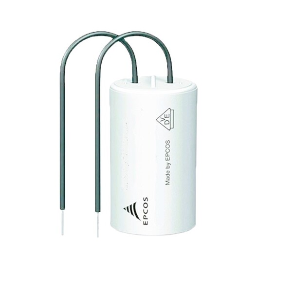 Capacitor Permanente 35uf 250vca Saída Fios Caneca Plástica