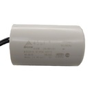 Capacitor Permanente 45uf 250vca Saída Fios Caneca Plástica