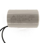 Capacitor Permanente 50uf 250vca Saída Fios Caneca Plástica