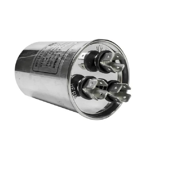 Capacitor Permanente Cbb65 Duplo 40+2,5uf 440vca