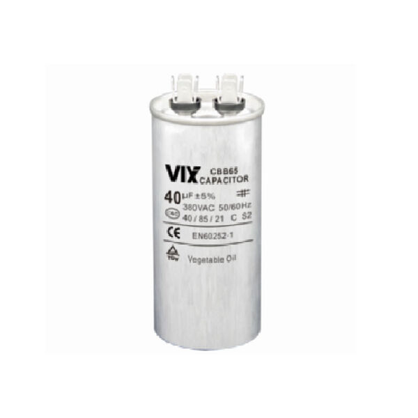 Capacitor Permanente Vix 40mf - 380 Volts
