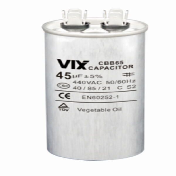 Capacitor Permanente Vix 45 Mf - 440 Volts