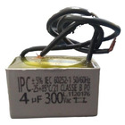 Capacitor Quadrado P/ Ventilador 2 Fios 4uf 50/60hz 300v
