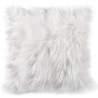 Capas De Almofada Pelo Alto - Branco