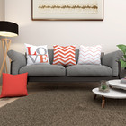 Capas De Almofadas Decoração Kit 4 Peças Estampadas Chevron