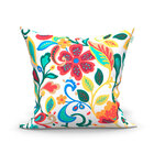 Capas De Almofadas Decorativas Amarelo Arabesco Jacquard 45cm