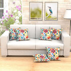 Capas De Almofadas Decorativas Amarelo Arabesco Jacquard 45cm