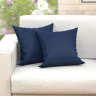 Capas De Almofadas Decorativas Azul Marinho 45cm X 45cm Com Z