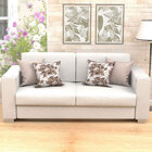 Capas De Almofadas Decorativas Bege Floral Composê 45cm X 45c