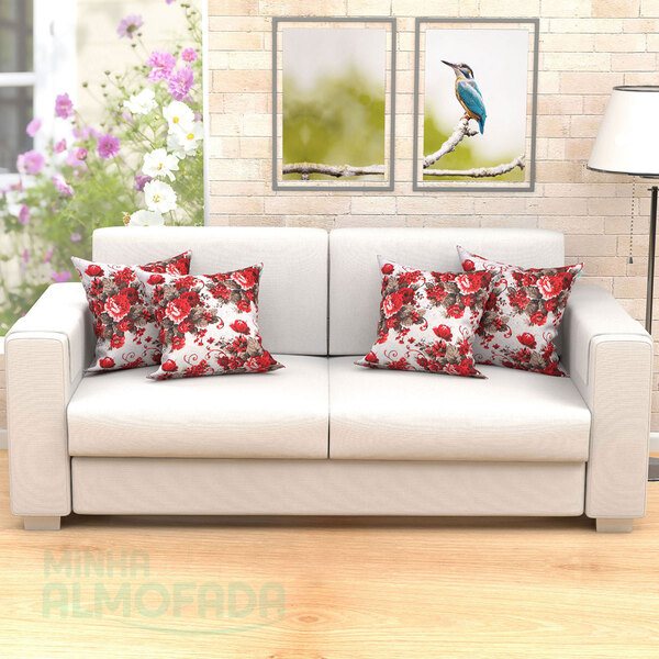 Capas De Almofadas Decorativas Palha Abacaxi  Tropical 45cm X