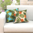 Capas De Almofadas Decorativas Palha Abacaxi Tropical Composê