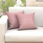 Capas De Almofadas Decorativas Rose Medalhão 45cm X 45cm Com